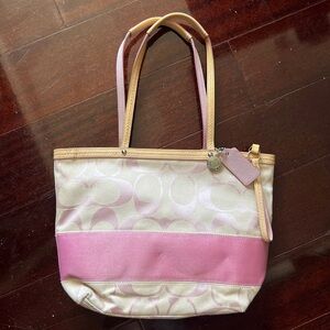 COPY - Baby Pink Coach Bag
